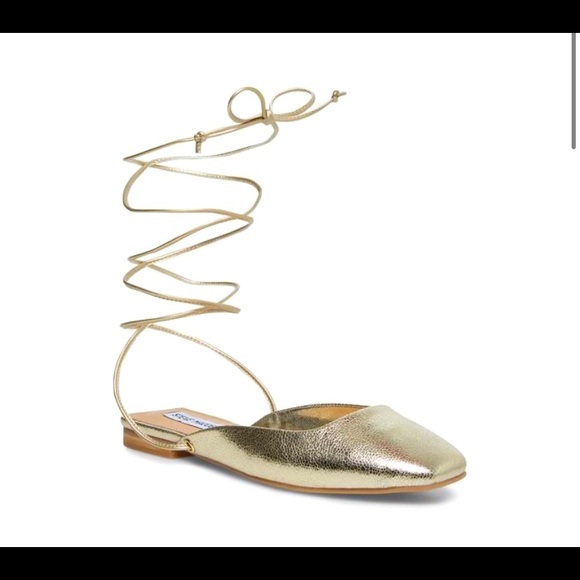 Women’s Steve Madden eastyn white tie up mules - Picture 2 of 3